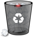 Recycle Bin Full 3 Icon 128x128 png